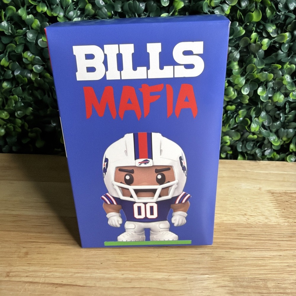 2026 McDonald's NFL Buffalo Bills Mafia Football Player Bobble Head Toy NIB Rare